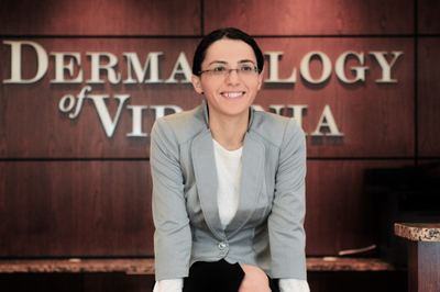 Dr. Liana Abramova, board-certified dermatologist at Dermatology of Virginia